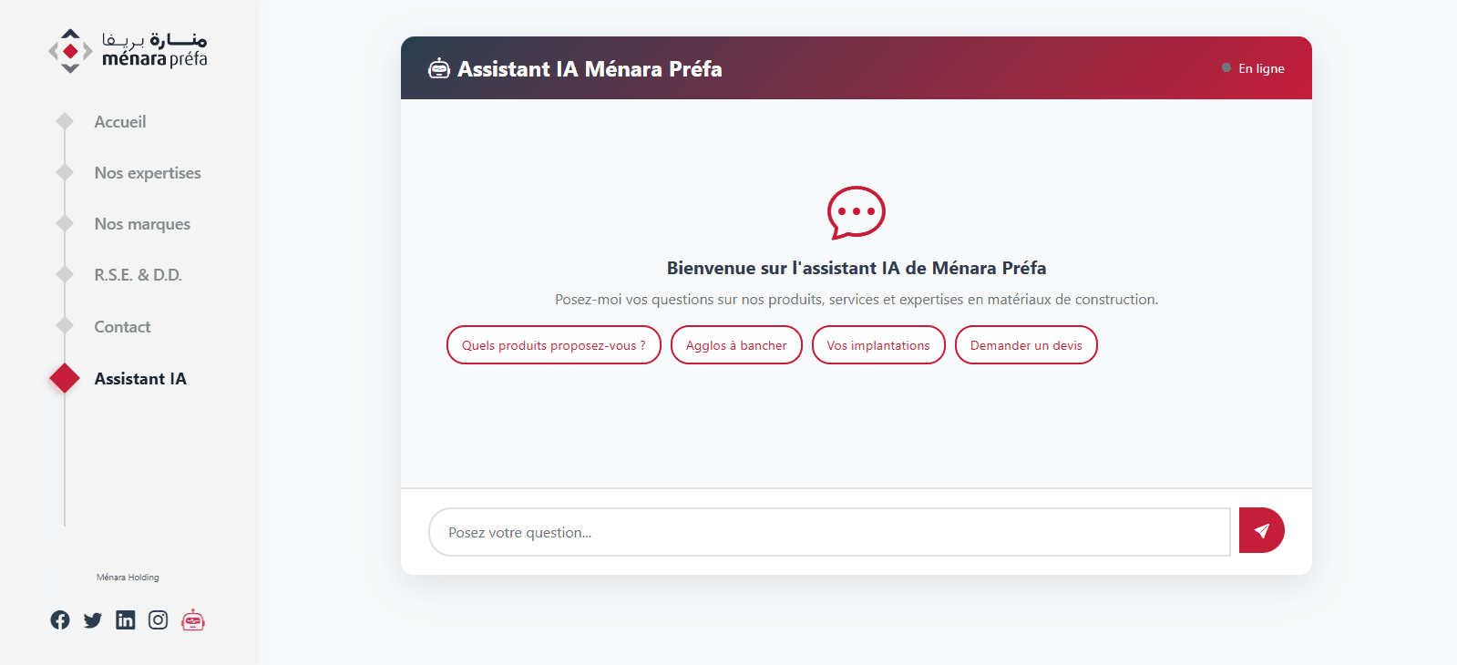 Menara Prefa AI Assistant